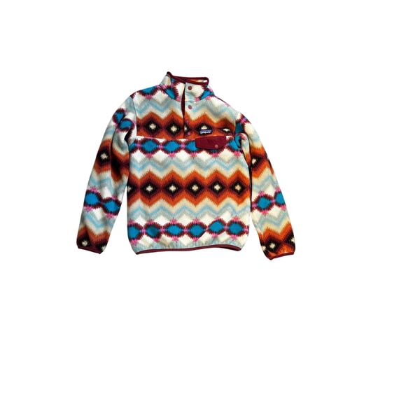 PATAGONIA Synchilla Snap-T Fleece Pullover in Timer Twist Size XXS - Picture 5 of 10